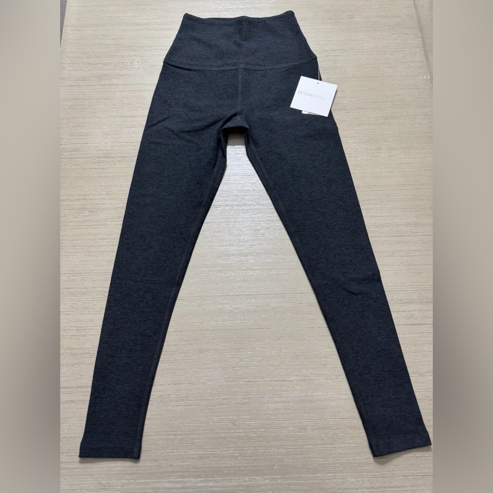 Beyond Yoga High-Waist Black Leggings